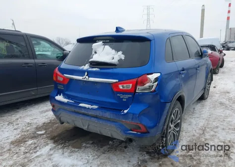 2018 Mitsubishi Outlander Sport 2.4 Se из США, поврежденный, VIN JA4AP3AW3JZ007830